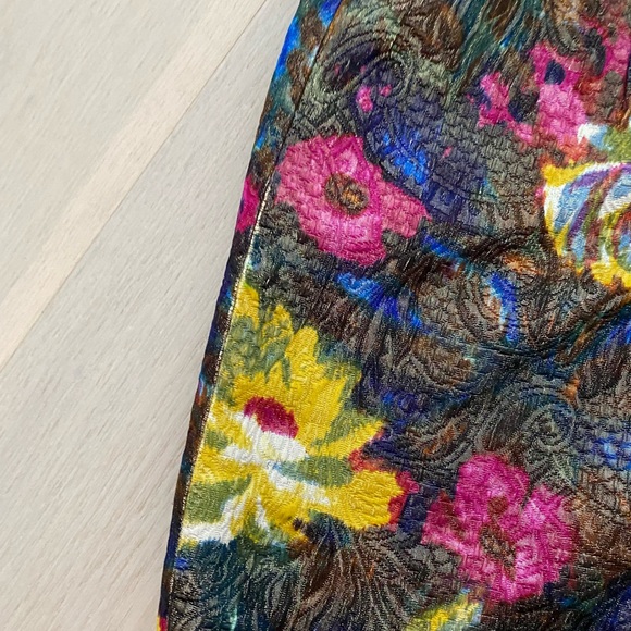 J Crew Silk and Cotton Skirt Size 4 - Picture 5 of 5